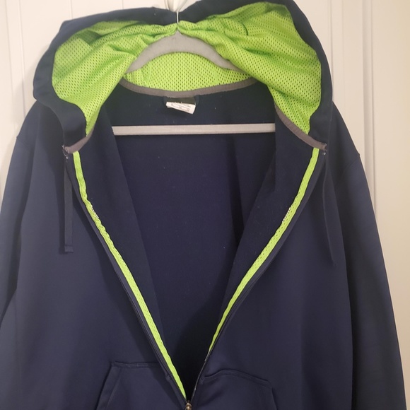 NFL MEN'S SEATTLE SEAHAWKS THERMA-FIT HOODIE - SIZE XL - Picture 5 of 9